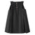 FREE OSTRICH Women Skirt College Style Solid Color High Waist Double Pocket Button Dignified Fashion Summer Short Skirt Under It