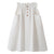 FREE OSTRICH Women Skirt College Style Solid Color High Waist Double Pocket Button Dignified Fashion Summer Short Skirt Under It