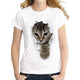 Fashion 2020 New Cool T-shirt Men/Women 3d Tshirt Print two cat Short Sleeve Summer Tops Tees T shirt Male S-6XL