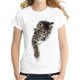 Fashion 2020 New Cool T-shirt Men/Women 3d Tshirt Print two cat Short Sleeve Summer Tops Tees T shirt Male S-6XL