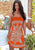 Fashion Print Strapless Sexy Dress Summer Sleeveless Mini Casual Dress Women Strapless Floral Bohemian Casual Mini Beach Dress