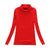 Fashion Solid Colors Women T-shirts Long Sleeve Slim Turtle Neck Shirts Women Tops