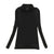 Fashion Solid Colors Women T-shirts Long Sleeve Slim Turtle Neck Shirts Women Tops