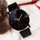 Fashion Watch Men Women Leather Strap Line Analog Quartz Ladies Wrist Watch Dress orologio donna Drop Shopping W3