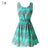 Fashion Women Sexy Chiffon Beach Dress Sleeveless Summer Sundress Floral Tank Dresses 20 Colors