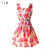 Fashion Women Sexy Chiffon Beach Dress Sleeveless Summer Sundress Floral Tank Dresses 20 Colors