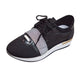 Fashion Women's Sneakers Women Shoes Lace Up Shoes Casual Shoes Woman Low Heel shoes Women's Stitching Low-Top Sneakers #805