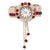 FashionNew Ladies Quartz Watch Exquisite Full Diamond Pendant Gemstone Watch New Simple Ladies Personality Compact Women Watches
