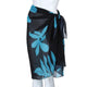 FishSunDay Women Leaf Print Sunscreen Shawl Split Beach Bikini Swimwear Wrap Coverup Skirt Swimsuit 0712