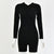 Fitness Women Skinny Bodysuit Long Sleeve Biker Playsuit Solid Cotton  Romper 2019 Female Zipper Up Neck Casual Bodysuit Outfits