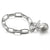 Flashbuy Simple Chain Bracelets For Women Fashion Gold Color Ball Charm Lock Alloy Bangles Costume Jewellery Gift