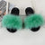 Fur Slippers Women Real Fox Fur Slides Comfort Home Furry Flat Sandals Female Cute Fluffy House Shoes Sweet Ladies Shoes Size 45
