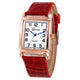Geneva Fashion Brand Women Watches Checkers Faux Leather Quartz Analog Waterproof Ladies Dress Wrist Watch montre femme 2020