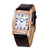 Geneva Fashion Brand Women Watches Checkers Faux Leather Quartz Analog Waterproof Ladies Dress Wrist Watch montre femme 2020