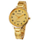 Geneva Luxury Brand Women Watches Crystal Stainless Steel Analog Quartz Wrist Watch Fashion Dress Men's Gold Watch Wholesales
