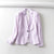 Green/Pink/Purple color Womens basic Blazer+Pant Suit Sets long sleeve lapel collar office lady zoravicky Blazers solid pant Set