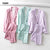 Green/Pink/Purple color Womens basic Blazer+Pant Suit Sets long sleeve lapel collar office lady zoravicky Blazers solid pant Set