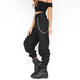 Harem Pants Trousers Women Full Length Loose Jogger Mujer Sporting Elastic Waist Black Casual Combat Streetwear Fashion