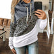 Hoodies Women Ladies Solid Hooded Turtleneck Long Sleeve Sweatshirt Pullover Tops Shirt Sudadera Mujer