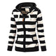 Hoody Women Ladies Zipper Tops Hoodie Hooded Sweatshirt Coat Jacket Casual Long Sleeve Sweatshirt Slim Jumper #D7