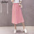 Jielur 6 Colors Korean Fashion Summer Skirt Female Chiffon High Waist Pleated Skirts Womens S-XL Harajuku Faldas Mujer