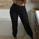 KANCOOL 2020 Early Autumn Women Casual Gym Sweatpants Workout Fleece Trousers Solid Thin Winter Warm Female Sport Pants Running