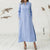KANCOOLD dress Women's Kaftan Cotton Long Sleeve Plain Casaul Dress Oversized Maxi Long Shirt dress women 2018jul20