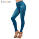 KANCOOLD jeans Women Denim Pants Pocket Slim Jeans Fitness Plus Size Length fashion Mid Waist jeans woman 2018Oct23