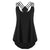 KANCOOLD tops high quality Ladies' Bandages Sleeveless Vest High Low Top Notes Strappy summer tops for women 2018 ap26