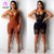 Khaki Lace Hollow Out Tight Rompers Women Spaghetti Strap Sheer Mesh Bodycon Playsuits Sexy Party Night Club One Piece Overalls