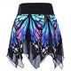 Korean Style Women Ladies Butterfly Fashion Girls Sexy High Waist Uniform Pleated Skirt Casual For Female клубная юбка