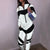 LASPERAL Women Tracksuits 2 Piece Set Reflective Crop Top Pants Fashion 2020 Ladies Loose Zipper  Jacket Coat Trouser Suit