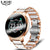 LIGE Luxury Smart Watch Women Waterproof Sports Fitness Tracker For Android ios Reloj inteligente Ceramic Strap smart watch Men