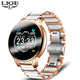 LIGE Luxury Smart Watch Women Waterproof Sports Fitness Tracker For Android ios Reloj inteligente Ceramic Strap smart watch Men