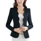 Ladies OL Fashion Slim Blaze Coat Women Suit Jacket Women Autumn Long Sleeve Ladies Blazer Work Wear Blazer 4 Colors