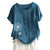 Lady Shirt Top Loose Single-breasted Shirts Womens Casual Loose Button Linen Plus Size Print Boho Tanic Shirt Blouse Tops