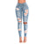 Long casual Jeans Women Mid waist waisted Skinny Pencil Blue Denim Pants ripped hole cropped slim fit skinny sexy Pencil Pants