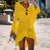 Loozykit 2020 Women Crochet Knitted Cover Up Dress Beach Tunic Long Pareos Bikini Cover  Bathing Suits Beachwears Robe Plage