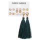 Luokey Vintage Pearl Dangle Earrings Set For Women Bohemian Earings Fashion Jewellery 2020 Wedding Cute Heart Star Drop Earrings