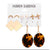 Luokey Vintage Pearl Dangle Earrings Set For Women Bohemian Earings Fashion Jewellery 2020 Wedding Cute Heart Star Drop Earrings