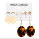 Luokey Vintage Pearl Dangle Earrings Set For Women Bohemian Earings Fashion Jewellery 2020 Wedding Cute Heart Star Drop Earrings