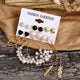 Luokey Vintage Pearl Dangle Earrings Set For Women Bohemian Earings Fashion Jewellery 2020 Wedding Cute Heart Star Drop Earrings
