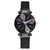 Luxury Starry Sky Stainless Steel Mesh Bracelet Watches For Women Crystal Analog Quartz Wristwatches Ladies Sports Dress Clock