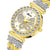 MISSFOX Butterfly Women Watches Luxury Brand Big Diamond 18K Gold Watch Waterproof Special Bracelet Expensive Ladies Wrist Watch