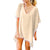 MUQGEW Summer Women Swimsuit Bikini Cover Up Sexy Beach Cover Ups Chiffon Tassels Dress Elegant  Beach Bathing Suit tunic kaft