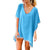 MUQGEW Summer Women Swimsuit Bikini Cover Up Sexy Beach Cover Ups Chiffon Tassels Dress Elegant  Beach Bathing Suit tunic kaft