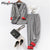 Magriay Plaid Jacket With Trouser Casual Blazer Work Office Lady Pant Suit Female Houndstooth Suits Coat Spring 2 Piece Set C234