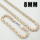 Moorvan Stainless Steel Men Jewelry Set Fashion Egypt Byzantine Bracelet Necklace Sets 11mm Width jewellery for Women's Man's