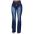 NIBESSER 2020 Fashion High Waist Denim Pants For Women Casual Ladies Pockets Jeans Spring Long Blue Denim Trouser Mujer Plus