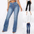 NIBESSER 2020 Fashion High Waist Denim Pants For Women Casual Ladies Pockets Jeans Spring Long Blue Denim Trouser Mujer Plus